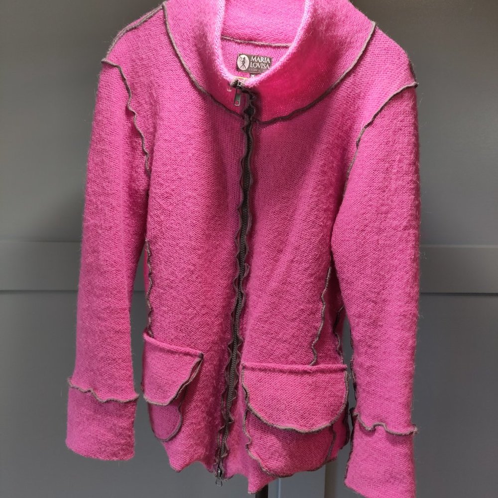 Designer Icelandic Wool Sweater (Maria Lovisa)